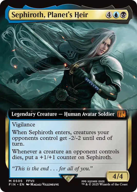 Sephiroth, Planet's Heir (0505) (Extended Art)