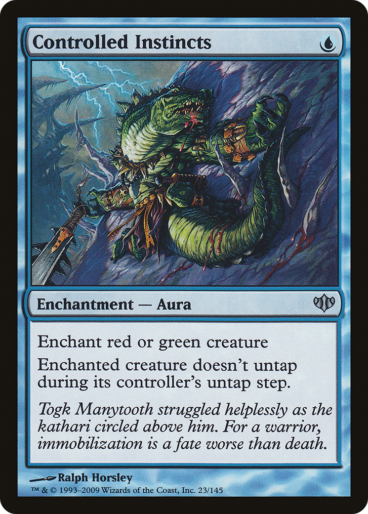 Controlled Instincts - Foil