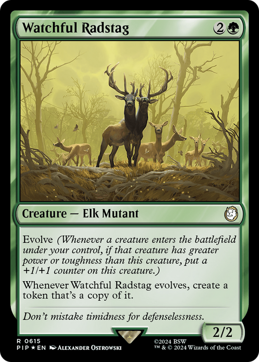 Watchful Radstag (0615) - Surge Foil