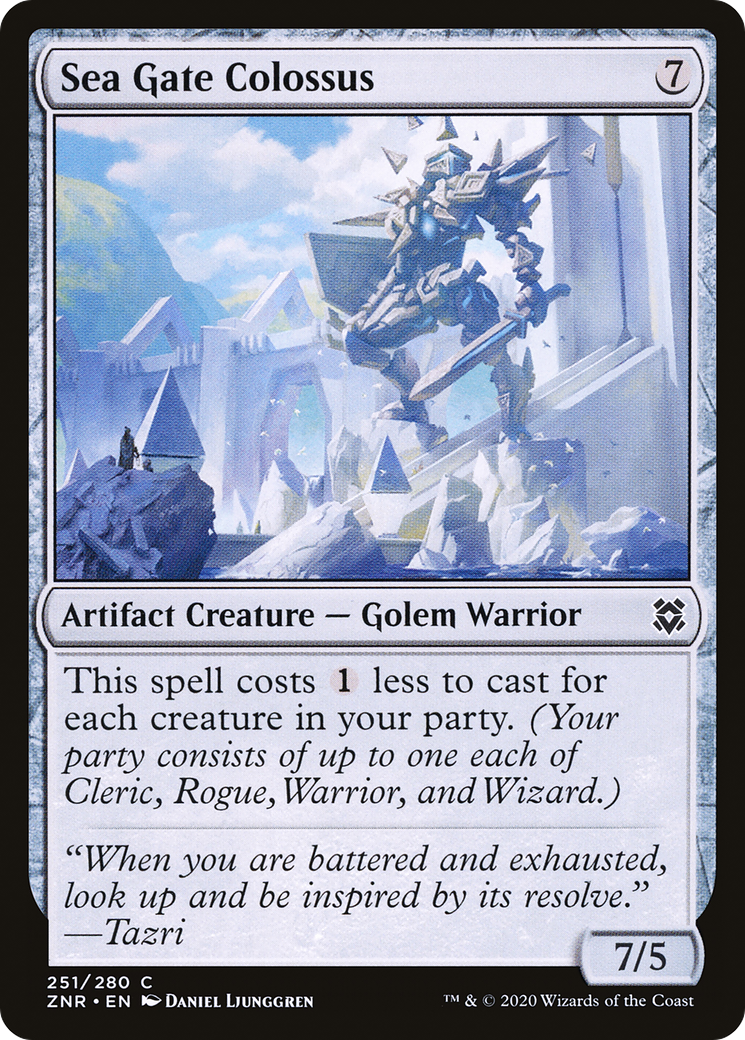 Sea Gate Colossus - Foil