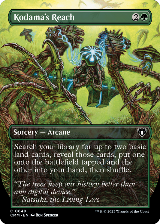 Kodama's Reach (0649) (Borderless) - Foil
