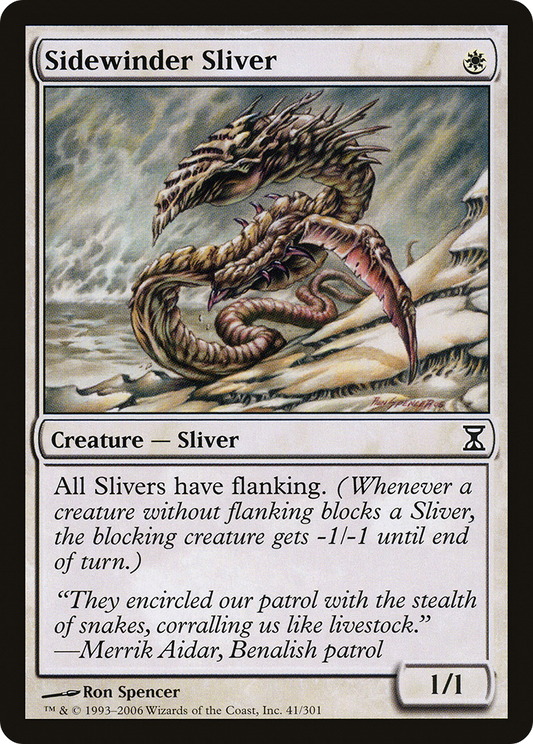 Sidewinder Sliver - Foil