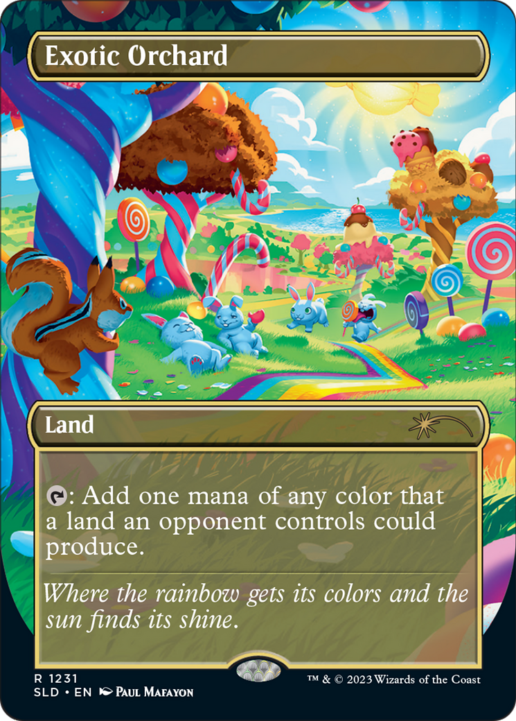 Exotic Orchard (1231) (Borderless) - Foil