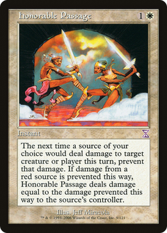 Honorable Passage - Foil