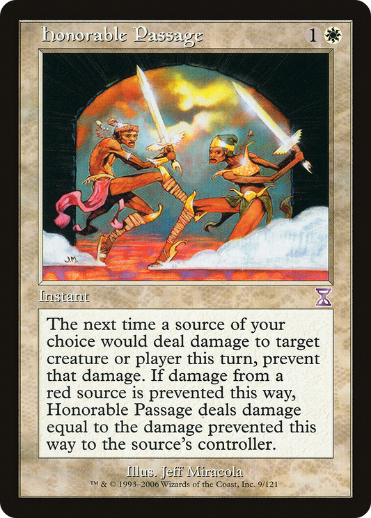Honorable Passage - Foil