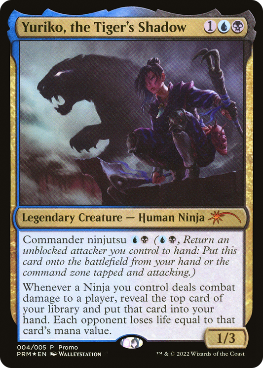 Yuriko, the Tiger's Shadow (004) - Foil