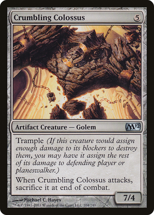 Crumbling Colossus - Foil