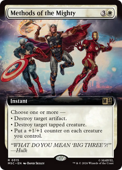 Methods of the Mighty (0315) (Extended Art) (MSC)