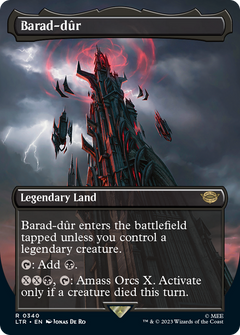 Barad-dur (0340) (Borderless) - Foil