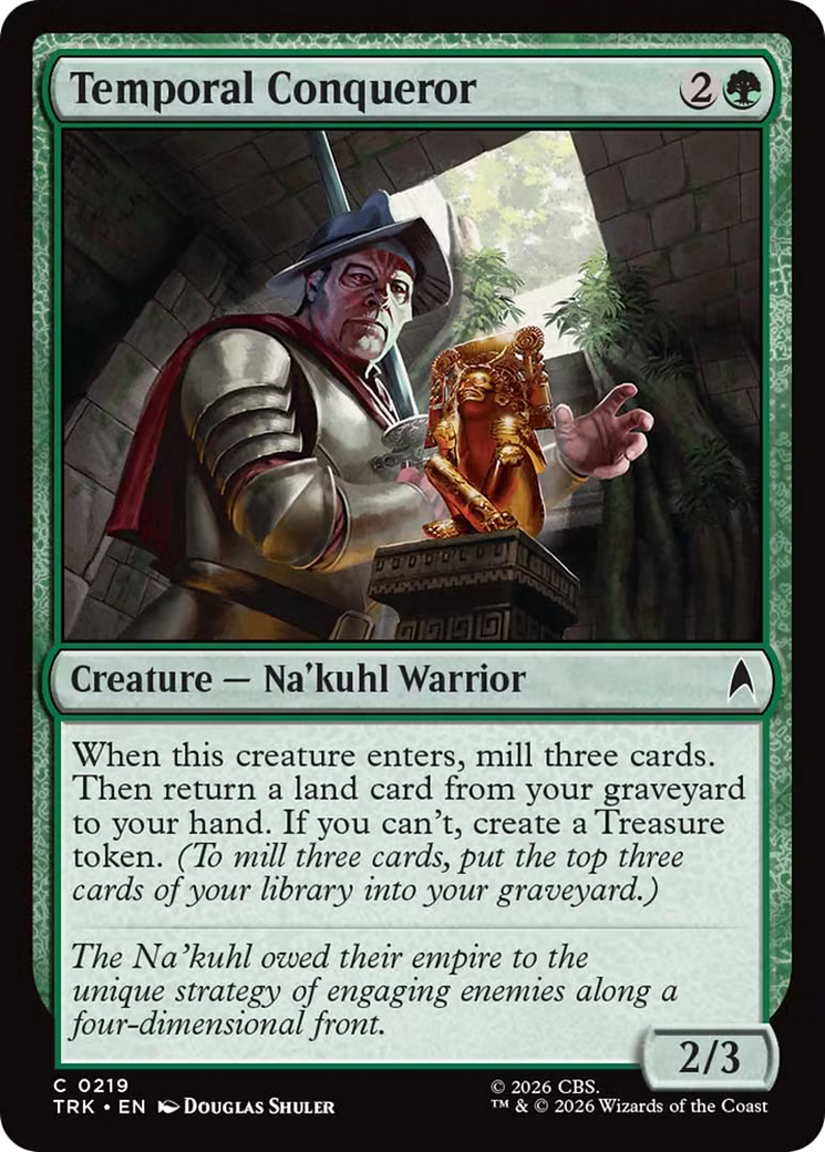Temporal Conqueror (TRK) - Foil