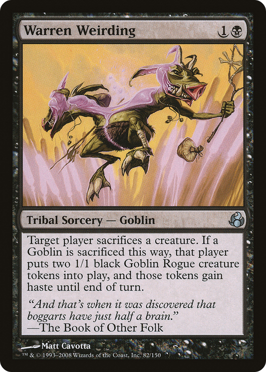 Warren Weirding - Foil
