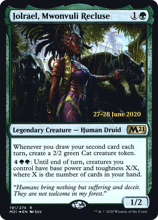 Jolrael, Mwonvuli Recluse (191) (Prerelease) - Foil
