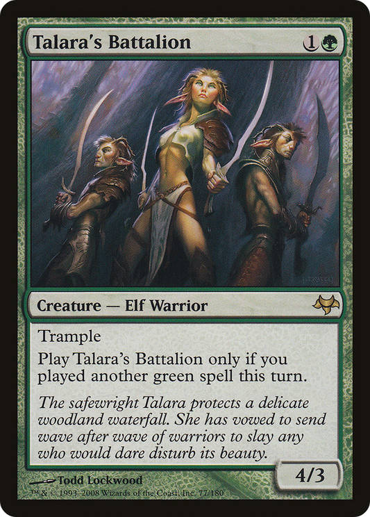 Talara's Battalion - Foil