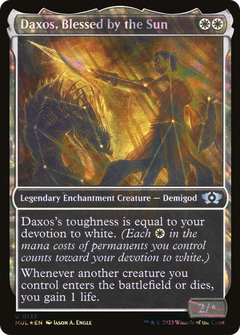 Daxos, Blessed by the Sun (0132) (Showcase) - Halo Foil
