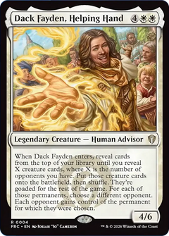 Dack Fayden, Helping Hand (FRC)