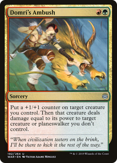 Domri's Ambush - Foil