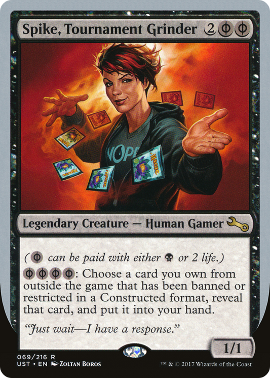 Spike, Tournament Grinder - Foil