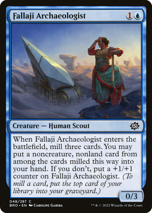 Fallaji Archaeologist - Foil