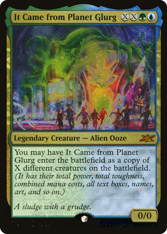 It Came from Planet Glurg (455) - Galaxy Foil