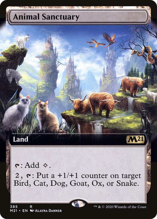 Animal Sanctuary (385) (Extended Art) - Foil