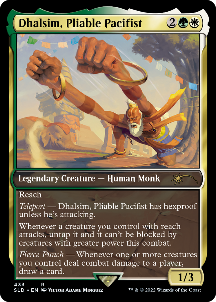 Dhalsim, Pliable Pacifist (433) - Foil