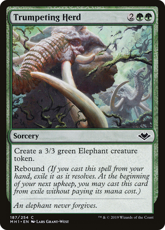 Trumpeting Herd - Foil