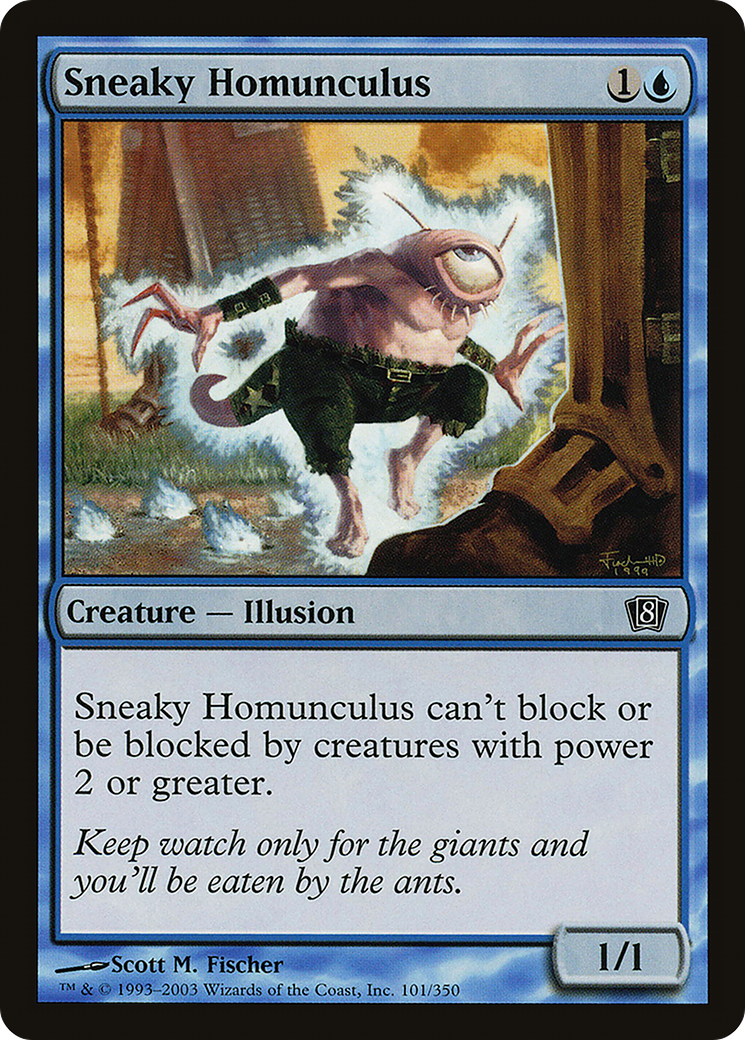 Sneaky Homunculus - Foil