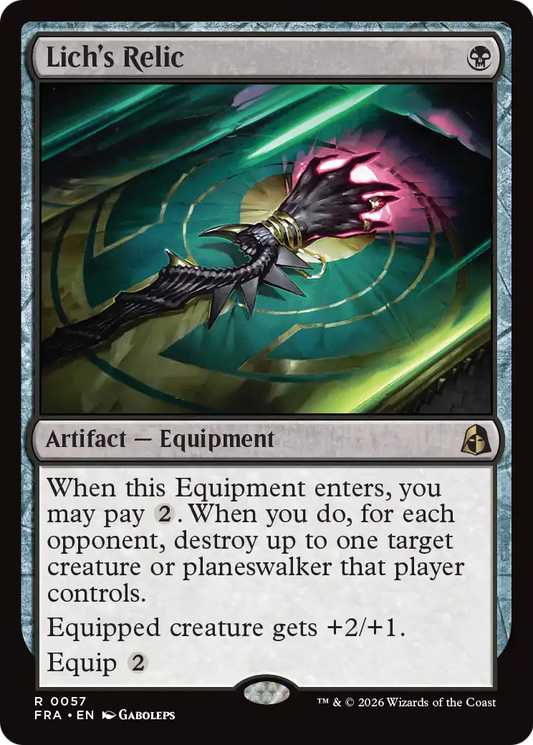 Lich's Relic (FRA) - Foil