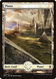 Plains (253) (Full Art) - Foil