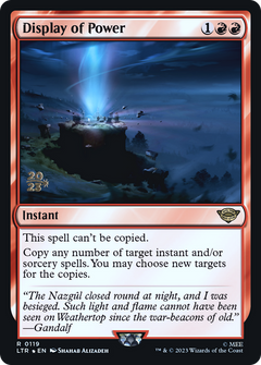 Display of Power (0119) (Prerelease) - Foil