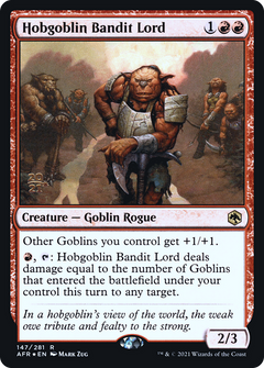 Hobgoblin Bandit Lord (147) (Prerelease) - Foil