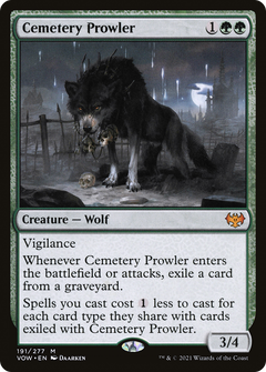 Cemetery Prowler - Foil