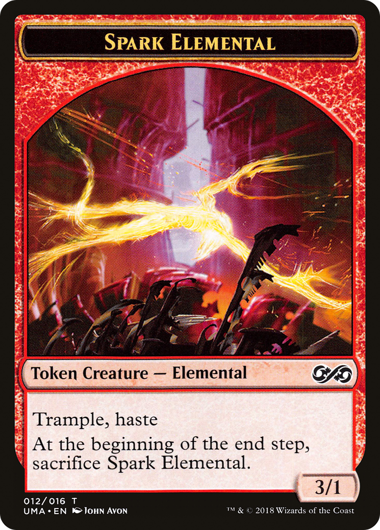 Spark Elemental Token (012)