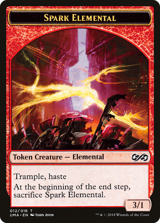 Spark Elemental Token (012)