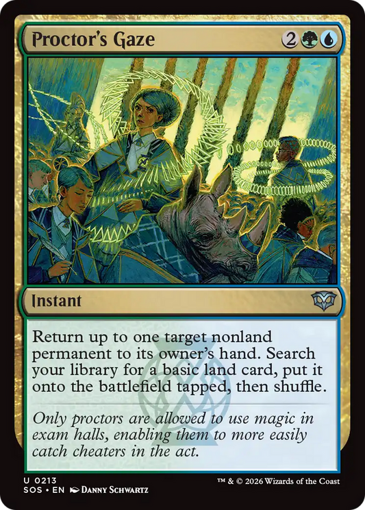 Proctor's Gaze (SOS) - Foil
