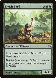 Elvish Bard - Foil