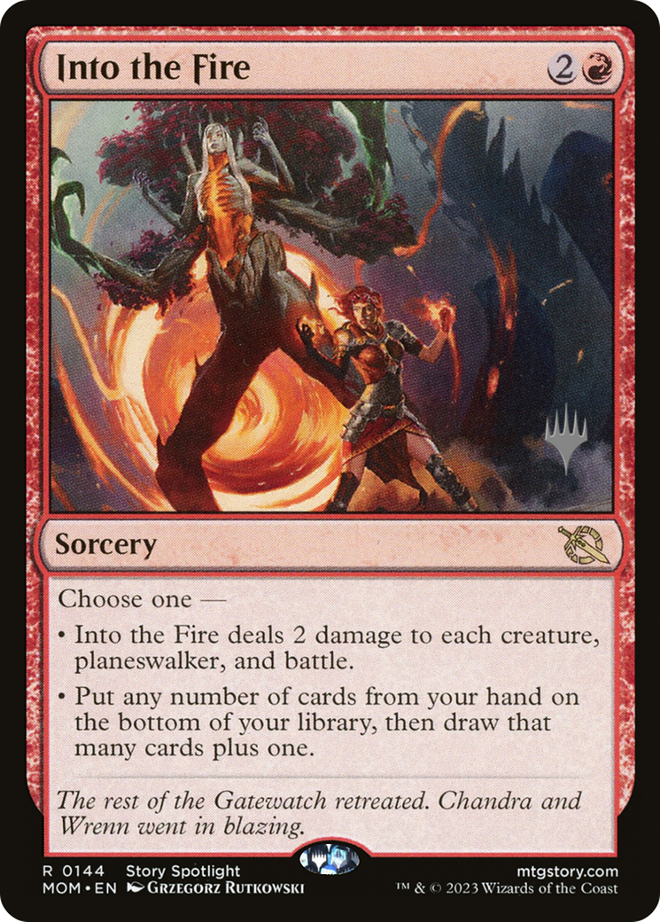 Into the Fire (0144) (Promo Pack)