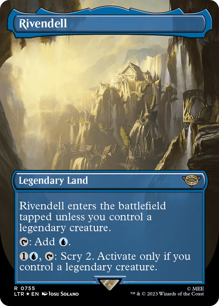 Rivendell (0755) (Borderless) - Surge Foil