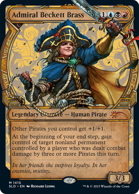 Admiral Beckett Brass (1140) (Showcase)