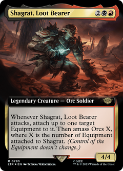 Shagrat, Loot Bearer (0783) (Extended Art) - Surge Foil