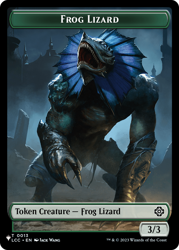 Frog Lizard Token (TLCC-0013) (PLST)