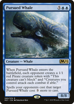 Pursued Whale - Foil