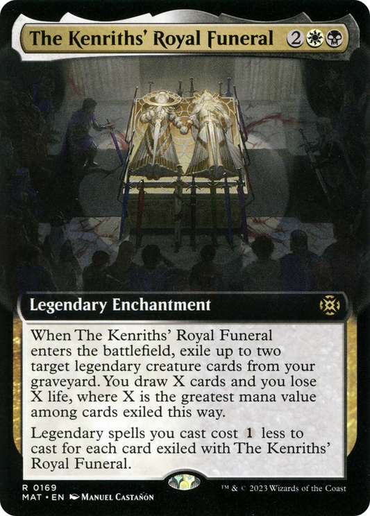 The Kenriths' Royal Funeral (0169) (Extended Art) - Foil