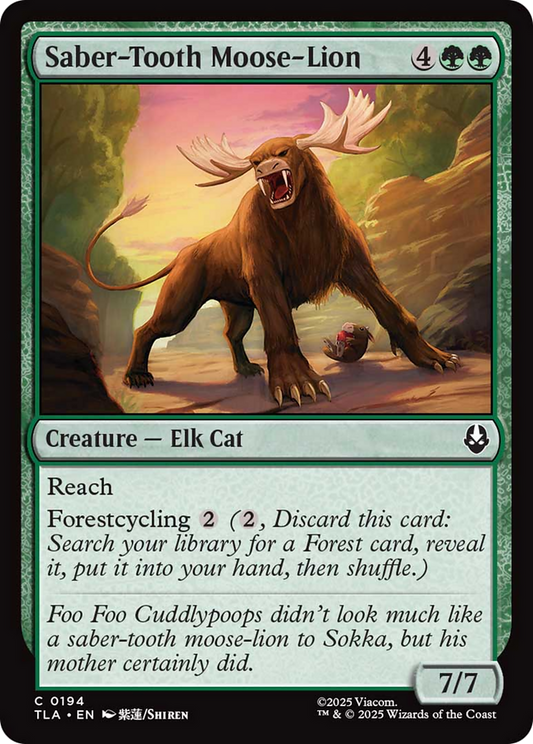 Saber-Tooth Moose-Lion - Foil tla
