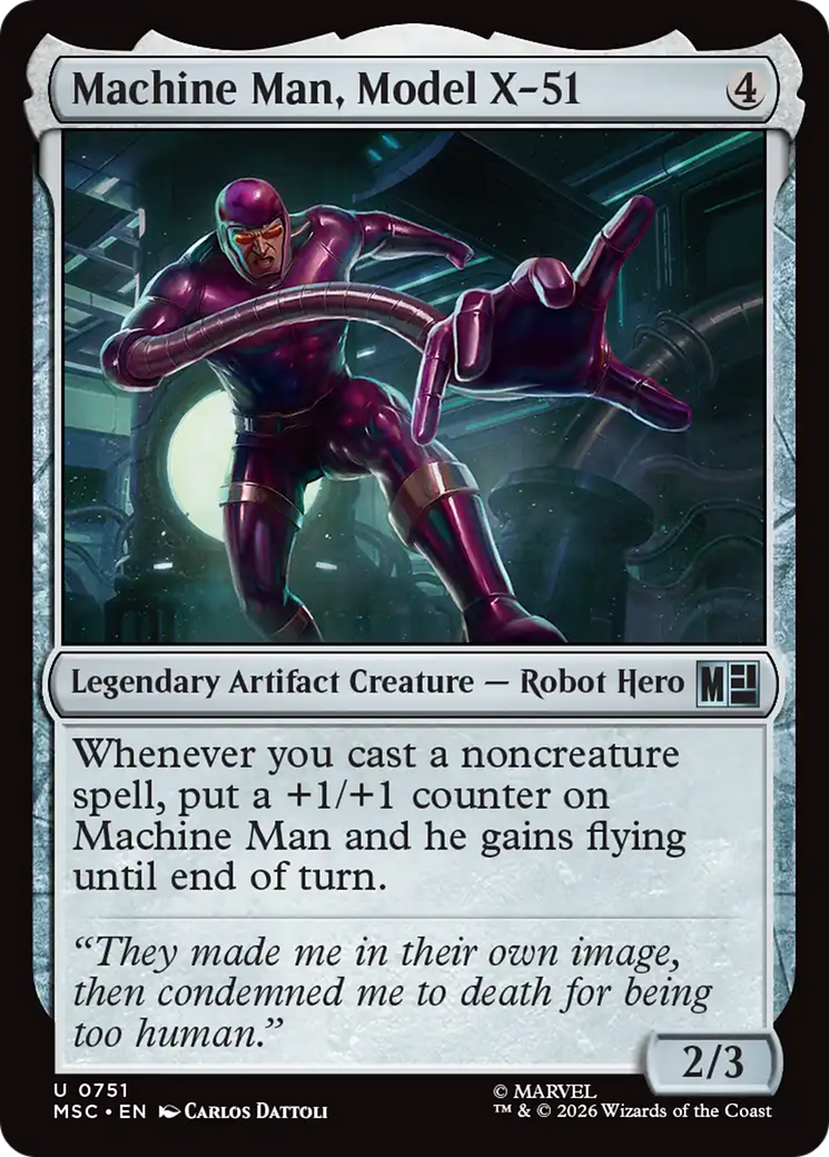 Machine Man, Model X-51 (MSC) - Foil