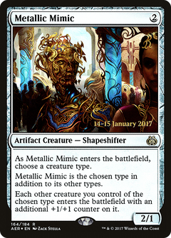 Metallic Mimic (164) (Prerelease) - Foil