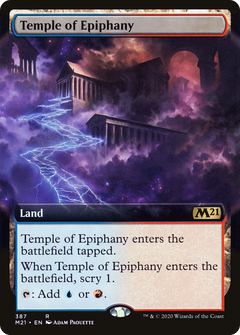 Temple of Epiphany (387) (Extended Art) - Foil