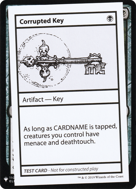 Corrupted Key