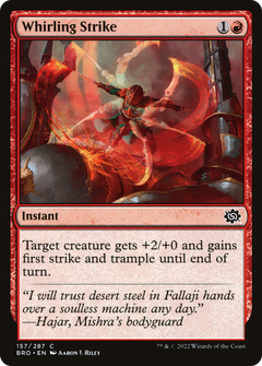 Whirling Strike - Foil