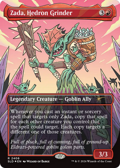Zada, Hedron Grinder (2406) (Borderless) (SLD) - Foil